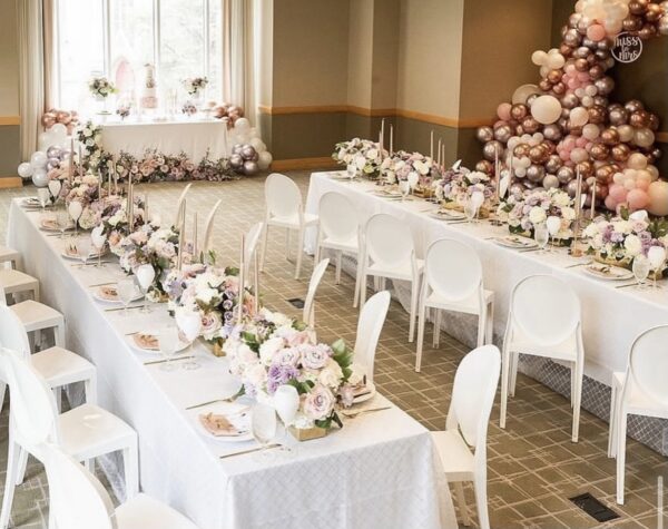 ΚΑΡΕΚΛΑ ΔΕΞΙΩΣΕΩΝ CATERING ΓΑΜΟΥ ΒΑΠΤΙΣΗΣ EVENTS ΛΕΥΚΗ GHOST CHAIR WHITE