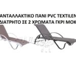 ΑΝΤΑΛΛΑΚΤΙΚΟ ΞΑΠΛΩΣΤΡΑΣ ΑΛΟΥΜΙΝΙΟΥ ΔΙΑΤΡΗΤΟ PVC TEXTILENE