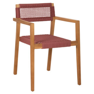 ΠΟΛΥΘΡΟΝΑ CHARLOTTE ΣΧΟΙΝΙ HM9637.06 TEAK ΦΥΣΙΚΟ & ΡΟΖ