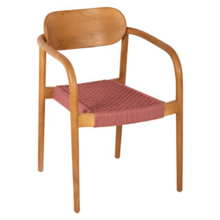 ΠΟΛΥΘΡΟΝΑ OSLO HM9636.06 TEAK ΡΟΖ ΣΧΟΙΝΙ