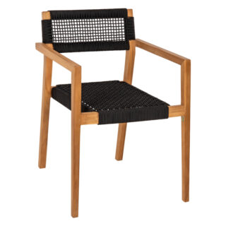 ΠΟΛΥΘΡΟΝΑ ΣΧΟΙΝΙ CHARLOTTE HM9637.02 TEAK ΦΥΣΙΚΟ ΜΑΥΡΟ