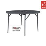 ΤΡΑΠΕΖΙ ΡΟΤΟΝΤΑ CATERING ΣΥΝΕΔΡΙΟΥ Φ-150 ZOWN