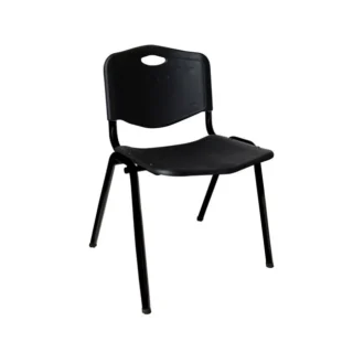 GFSTUDY PVC ΚΑΘΙΣΜΑ ΚΑΡΕΚΛΑ ΑΝΑΜΟΝΗΣ ΣΥΝΕΡΓΑΣΙΑΣ BLACK