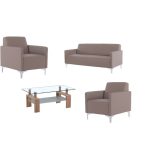 ΚΑΝΑΠΕΔΕΣ ΓΡΑΦΕΙΟΥ RESEPTION ΑΝΑΜΟΝΗΣ ΥΠΟΔΟΧΗΣ ΕΠΙΣΚΕΠΤΩΝ ΜΠΕΖ ΜΟΚΑ SET ΤΡΙΘΕΣΙΟΣ ΠΟΛΥΘΡΟΝΕΣ ΤΡΑΠΕΖΑΚΙ