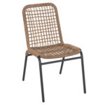 ΑΛΟΥΜΙΝΙΟΥ ΚΑΡΕΚΛΑ ΕΣΤΙΑΤΟΡΙΟΥ WICKER RATTAN SΑDRA