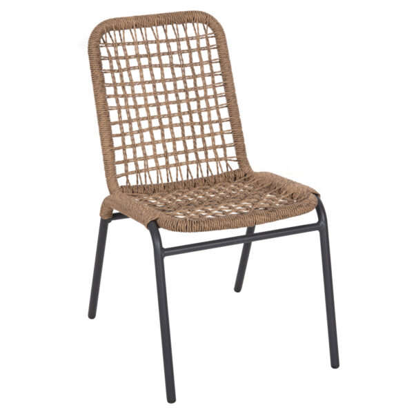 ΑΛΟΥΜΙΝΙΟΥ ΚΑΡΕΚΛΑ ΕΣΤΙΑΤΟΡΙΟΥ WICKER RATTAN SΑDRA