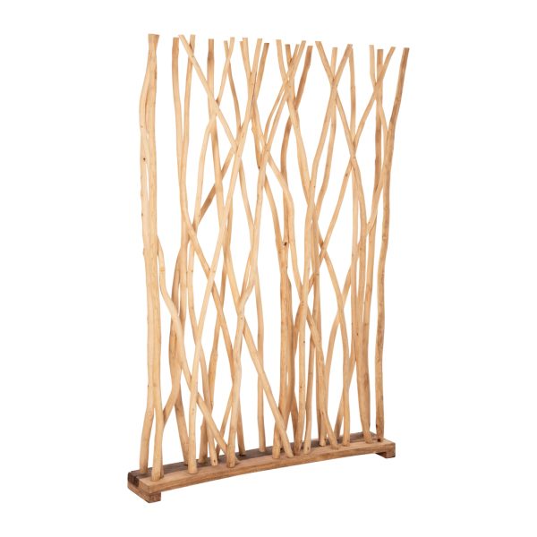 ΔΙΑΧΩΡΙΣΤΙΚΟ ΑΣΠΡΟΞΥΛΑ ΜΑΣΙΦ ΞΥΛΟ TEAK 120Χ20Χ180