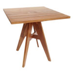 ΤΡΑΠΕΖΙ ΤΕΤΡΑΓΩΝΟ ΤΕΑΚ BOHO BOHEMIAN ΜΑΣΙΦ ΞΥΛΟ ΤΕΑΚ 70Χ70