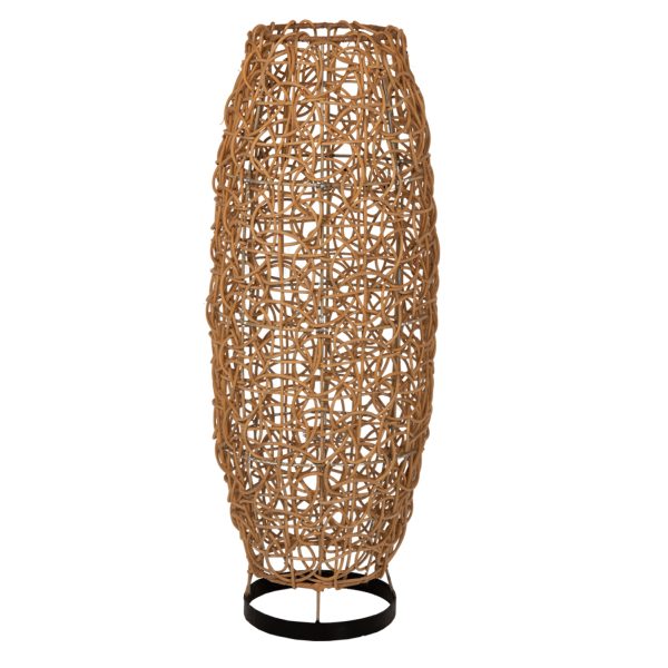 ΦΩΤΙΣΤΙΚΟ BOHO BOHEMIAN ΔΑΠΕΔΟΥ WICKER RATTAN ΥΨΟΣ 0,65cm