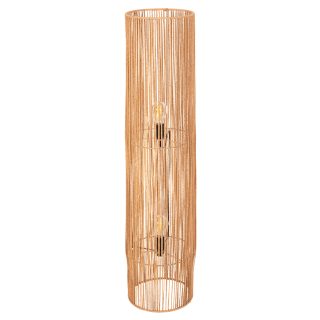 ΦΩΤΙΣΤΙΚΟ BOHO BOHEMIAN ΜΕΤΑΛΛΙΚΟ ΔΑΠΕΔΟΥ 2 ΛΑΜΠΕΣ ΣΧΟΙΝΙ LOOK 1.20X0.26cm