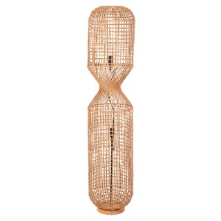 ΦΩΤΙΣΤΙΚΟ BOHO BOHEMIAN ΜΕΤΑΛΛΙΚΟ ΔΑΠΕΔΟΥ 2 ΛΑΜΠΕΣ ΣΧΟΙΝΙ LOOK 1.35X0.30cm