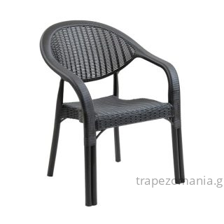 ΕΠΑΓΓΕΛΜΑΤΙΚΗ ΟΙΚΟΝΟΜΙΚΗ ΠΟΛΥΘΡΟΝΑ ΠΟΛΥΠΡΟΠΥΛΕΝΙΟΥ LEON ΧΡΩΜΑ ΓΚΡΙ ΑΝΘΡΑΚΙ BAMBOO LOOK