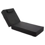 ΜΑΞΙΛΑΡΙ ΣΤΡΩΜΑ ΞΑΠΛΩΣΤΡΑΣ ΑΔΙΑΒΡΟΧΟ TEXTILENE ΠΑΡΑΛΙΑΣ ΑΜΜΟΥΔΙΑΣ ΜΑΥΡΟ 20cm