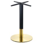 ΒΑΣΗ ΤΡΑΠΕΖΙΟΥ ΜΕΤΑΛΛΙΚΗ GOLD ΧΡΥΣΟ ΧΡΩΜΑ Φ-45 G1