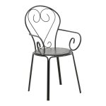 ΜΕΤΑΛΛΙΚΗ ΠΟΛΥΘΡΟΝΑ RETRO ΖΑΠΠΕΙΟΥ VINTAGE ΜΑΥΡΟ ΧΡΩΜΑ R-2