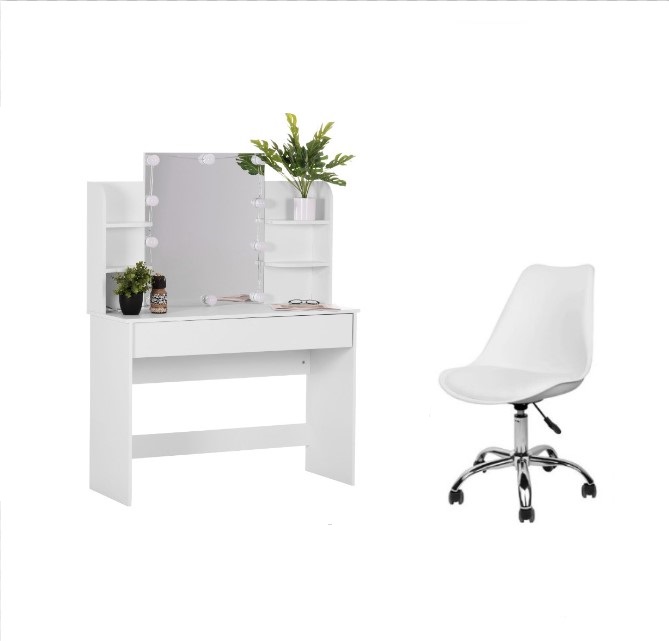 ΤΟΥΑΛΕΤΑ ΜΠΟΥΝΤΟΥΑΡ ΜΑΚΙΓΙΑΖ ΜΕ ΚΑΘΡΕΠΤΗ ΚΑΡΕΚΛΑ ΦΩΤΙΣΜΟ ΛΕΥΚΗ