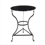 ΤΡΑΠΕΖΙ ΜΕΤΑΛΛΙΚΟ ΚΑΦΕΝΕΙΟΥ ΠΑΡΑΔΟΣΙΑΚΟ Φ-60 ΜΑΥΡΟ ΕΙΣΑΓΩΓΗΣ