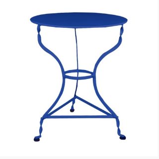 ΤΡΑΠΕΖΙ ΜΕΤΑΛΛΙΚΟ ΚΑΦΕΝΕΙΟΥ ΠΑΡΑΔΟΣΙΑΚΟ Φ-60 ΜΠΛΕ BLUE ΕΙΣΑΓΩΓΗΣ