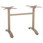 ΒΑΣΗ ΑΛΟΥΜΙΝΙΟΥ ΤΡΑΠΕΖΙΟΥ ΜΑΚΡΟΣΤΕΝΗ ΔΙΠΛΗ ΜΠΕΖ ΜΟΚΑ ΑΝΑΔΙΠΛΩΜΕΝΗ