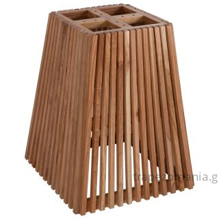 ΒΑΣΗ ΤΡΑΠΕΖΙΟΥ ΞΥΛΙΝΗ ΤΕΤΡΑΓΩΝΗ 60Χ60 ΠΑΤΗΜΑ ΥΨΟΣ 0,75