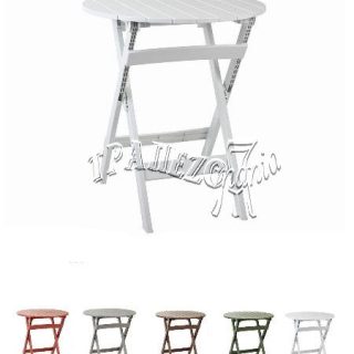 ΤΡΑΠΕΖΙ ΠΤΥΣΣΟΜΕΝΟ ΠΟΛΥΠΡΟΠΥΛΕΝΙΟ Φ-60 ΛΕΥΚΟ ΑΣΠΡΟ