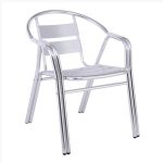 SILVER-II Πολυθρόνα Dining Αλουμινίου