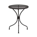 ΜΕΤΑΛΛΙΚΟ ΤΡΑΠΕΖΙ Φ-60 ΔΙΑΤΡΗΤΟ ΚΑΦΕ ΧΡΩΜΑ