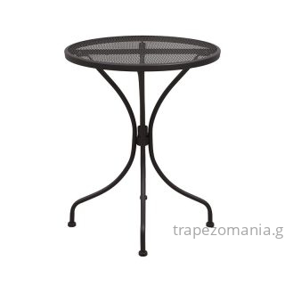 ΜΕΤΑΛΛΙΚΟ ΤΡΑΠΕΖΙ Φ-60 ΔΙΑΤΡΗΤΟ ΚΑΦΕ ΧΡΩΜΑ