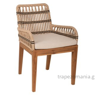 ΠΟΛΥΘΡΟΝΑ ΤΕΑΚ ΜΑΣΙΦ ΞΥΛΟ TEAK ΣΧΟΙΝΙ ΜΑΥΡΟ ΜΠΕΖ ΕΞΩΤΕΡΙΚΟΥ ΧΩΡΟΥ STAR