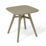 ΤΕΤΡΑΓΩΝΟ ΤΡΑΠΕΖΙ ΠΟΛΥΠΡΟΠΥΛΕΝΙΟ 70Χ70 ΜΟΚΑ ΧΡΩΜΑ